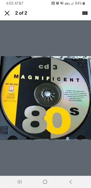 Magnificent 80 ' s Disc 3 Only,  Peter Wolf LIGHTS OUT RARE 80s,  CD 2