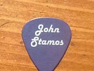 The Beach Boys John Stamos Guitar Pick Rare stage dark purple color htf 2