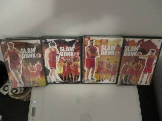 Slam Dunk: Dvd Volume 1 Volume 2 Volume 3 Volume 4 Bundle Rare