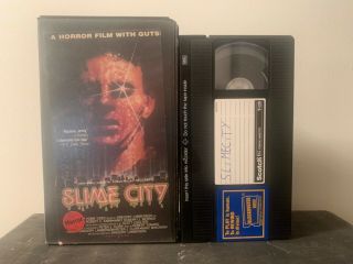 Slime City Rare Horror Vhs (cut Box)