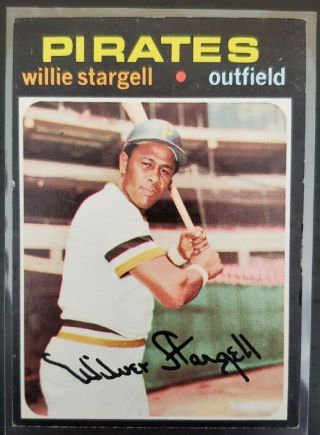 1971 Topps Willie Stargell Pittsburgh Pirates 230 Baseball Card