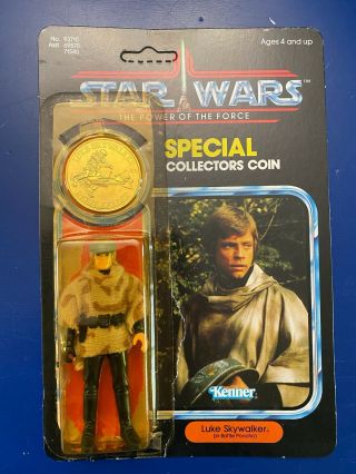 Luke Skywalker Battle Poncho Star Wars Return Of The Jedi Action Figure (93710)