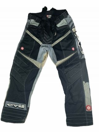 Evil Paintball Pants (rare) - Black/grey - Size S - Gently