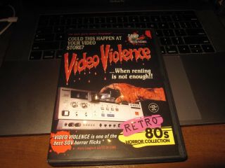 Movies On Dvd: Video Violence 1 & 2 (camp Motion Pictures) Rare W/insert