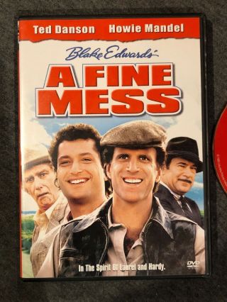A Fine Mess (DVD,  2005) RARE 1986 Ted Danson 2