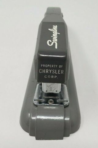 Vintage Swingline Rare Stapler Property Of Chrysler Corp