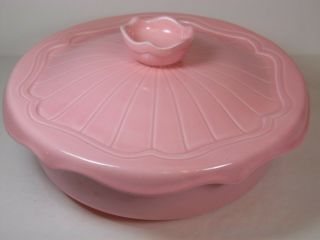 Rare Vintage Miramar Of California Ovenproof 139 Pink Covered Casserole Bowl Lid