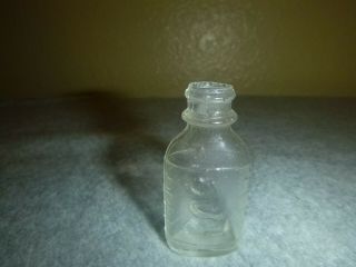 Vintage Doll Miniature Glass Doll Baby Bottle