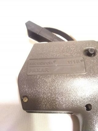 Monarch 1115 Price Label Gun Pricing Kmart.  Rare Department Store Collectible 3
