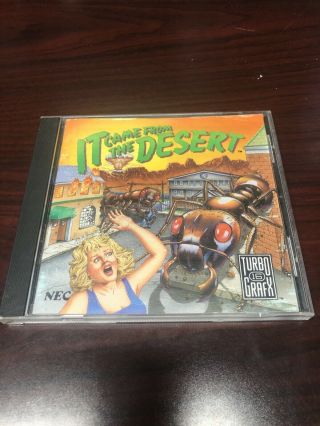 It Came From The Desert Turbografx - Cd Rare Game 1992