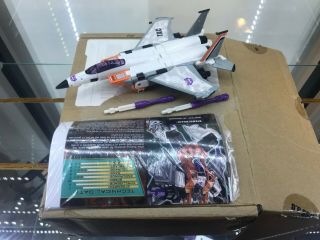 Hasbro Transformers Tfcc Exclusive G2 Starscream Complete W/box