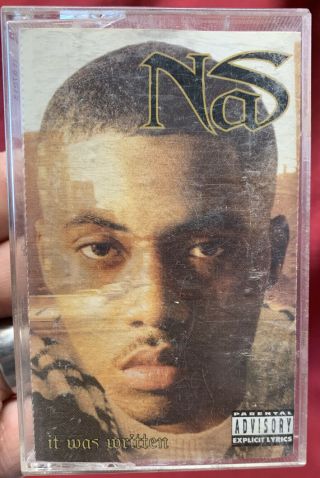 Nas It Was Written Cassette Tape 1996 Columbia Rare Htf Complete Ct67015