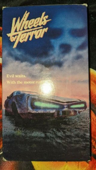 Wheels Of Terror Horror Vhs Video Rare Movie Cult Car Sci Fi Weird
