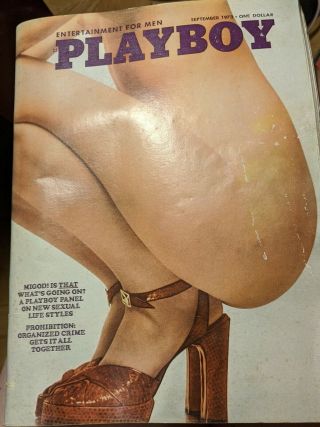 Playboy September 1973 Christina Rossetti Calvin Trillin A Vargas Anson Mount