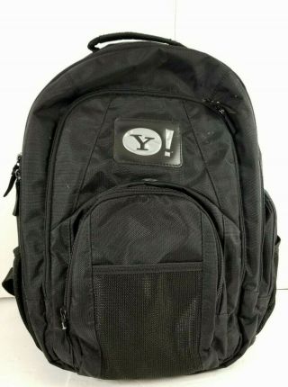 Targus Yahoo Promotional Backpack Laptop Bag Web Search Nineties Dot Com Rare
