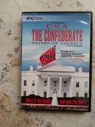 Csa: The Confederate States Of America (dvd) Very Rare Htf Oop