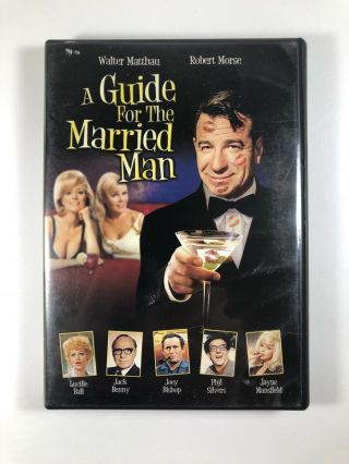 Rare A Guide For The Married Man (dvd,  1967) All - Star Comedy -