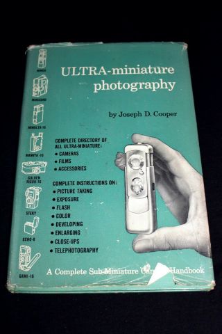 Minox Ultra - Mini Photography Book L@@k Very Rare