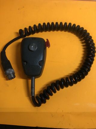 Vtg Rare General Electric cb radio Microphone SHURE BROTHERS EM25A GE 2