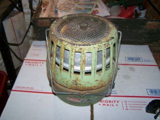 Vintage Coleman Tent Heater Dated 8 - 74
