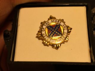 Military Order Of The Stars And Bars - Lapel Pin Very Rare