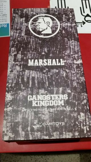 Damtoys Gangsters Kingdom Marshall - Gk002mx - 1/6 Scale