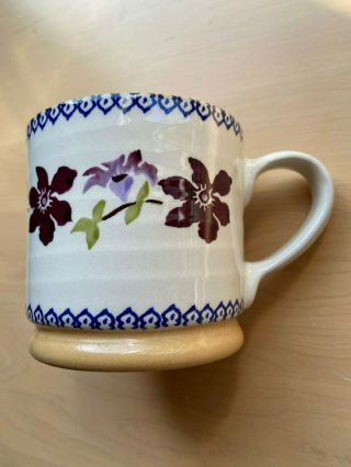Vintage Nicholas Mosse Pottery Replacement Mug Clematis Pattern Rare