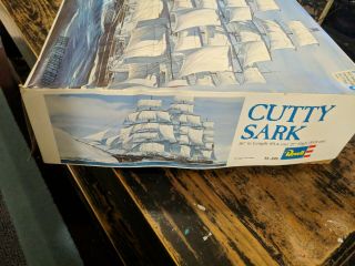 1974 REVELL H - 399 Cutty Sark Clipper Ship Model 1/96 Scale (Rare/Vintage) 2