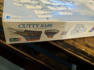 1974 REVELL H - 399 Cutty Sark Clipper Ship Model 1/96 Scale (Rare/Vintage) 3