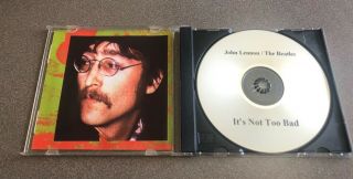 John Lennon/ The Beatles It’s Not Too Bad Peg Boy rare Promo CD 3