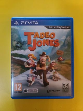 Tadeo Jones (spain Exclusive) (playable In English) Ps Vita Rare Case