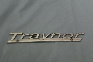Rare Vintage 1960s Traynor Amplifier Logo Badge Yba Ygl Etc