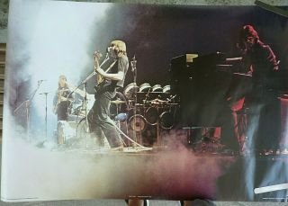 Rare Pink Floyd On Stage 1979 Vintage Music Poster