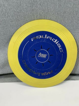 Rare Imported Aquadisc The Underwater Throwing Disk 12 " Round