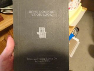 Wrought Iron Range Co Home Comfort Cookbook St Louis Recipe Antique