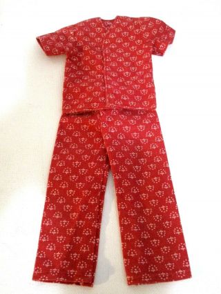 Vintage Ken Doll Pajama Set 1980 