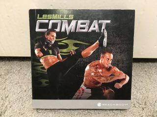 Beachbody Les Mills Combat 5 - Disc Dvd Set Rare