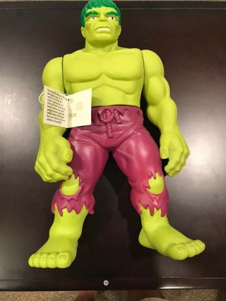 1991 Hamilton Gifts Marvel Incredible Hulk 15 1/2 " Size Figure W/tags
