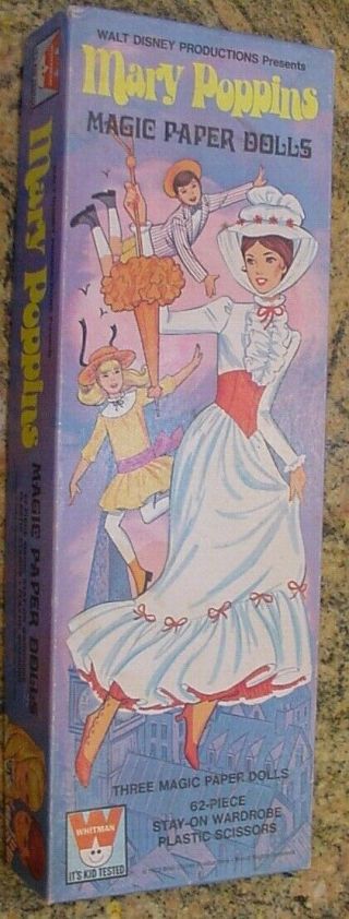Whitman Mary Poppins Magic Paper Dolls 4621