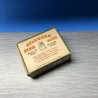 Pflueger Fish Hooks 3221 - J 100pcs Size 5/0 Vintage Antique