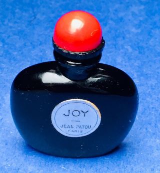 Vintage Joy Jean Patou Paris France Miniature Perfume Bottle
