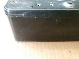 Vintage Western Electric Portable Volt Ohms Amperes Milliamp Meter D - 166852 RARE 3