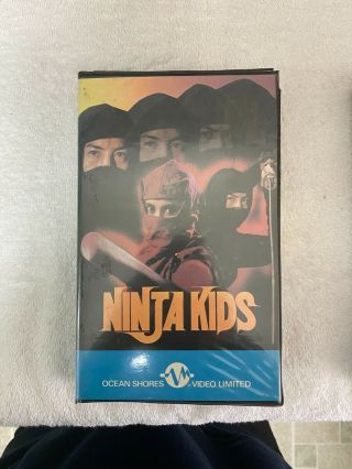 Ninja Kids Ocean Shores Vhs Kung Fu Rare