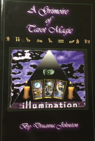 A Grimoire Of Tarot Magic By Druanna Johnston (2005,  Paperback) - Rare Occult