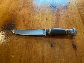 1940s - 1965 Rare Case Usa Vintage Skinning Hunting Knife