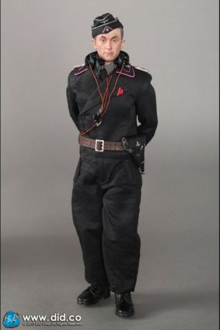 Did 1/6 Scale 12 " Wwii German Otto Carius Action Figure D80117g