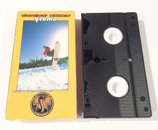 Vintage 1993 TWIST PLASTER CASTER PROMO VHS snowboarding tape 90 ' s rare htf 2