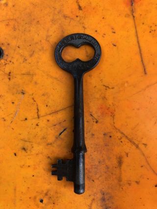 Vintage Sargent & Co Antique Mortise Lock Skeleton Key Pat 