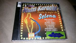 Selena Multi Karaoke Canta Lo Mejor De Cd Rare Mexican Release