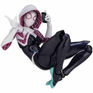 Kaiyodo Yamaguchi No.  004 Marvel Spider - Gwen Revoltech Figure Japan
